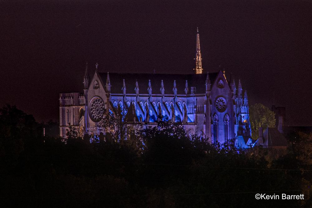 Arundel Cathedral VE Illumination ©Kevin Barrett